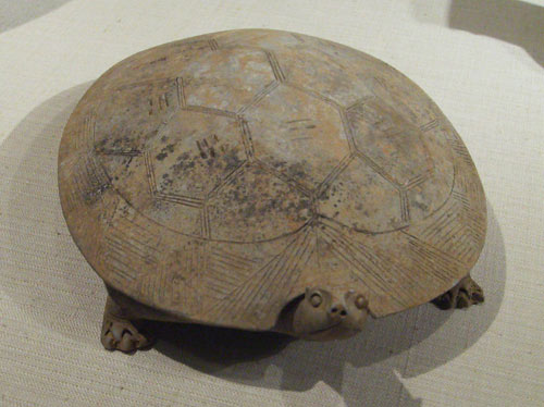 Turtle shaped inkstone