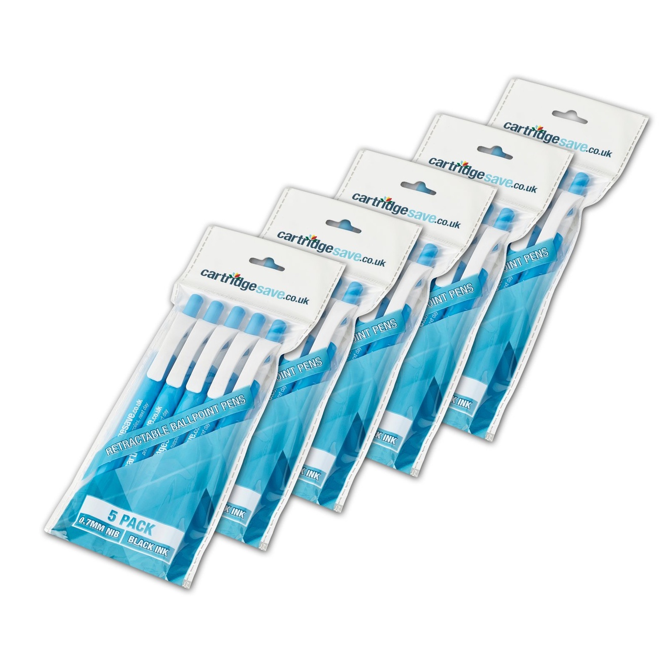 Pack of 25 Cartridge Save Pens - Black ink