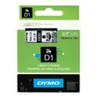 Dymo Black On Clear D1 Adhesive Labelling Tape 19mm x 7m (45800)