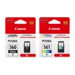 Canon PG-560XL / CL-561XL High Capacity Black & Tri-Colour Ink Cartridge Multipack