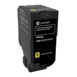 Lexmark 74C2SY0 High Capacity Yellow Return Programme Toner Cartridge