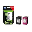 HP 302 Black & Tri-Colour Ink Cartridge Multipack - (X4D37AE)