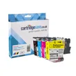 Compatible Brother LC‑521 4 Colour Ink Cartridge Multipack