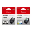 Black & Tri-Colour Canon PG-540 / CL-541 Ink Cartridge Multipack - (5525B006)