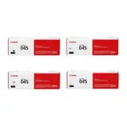 Canon 045 4 Colour Toner Cartridge Multipack (1242C002, 1241C002, 1240C002, 1239C002)
