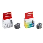 Canon PG-40 / CL-41 Black & Tri-Colour Ink Cartridge Multipack