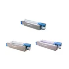 Compatible OKI 438371 3 Colour Toner Cartridge Multipack