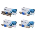 Compatible Oki 4650870 High Capacity 4 Colour Toner Cartridge Multipack