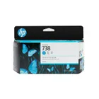 HP 738 Cyan Ink Cartridge - (498N5A)