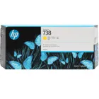 HP 738XL High Capacity Yellow Ink Cartridge - (676M8A)