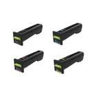 Lexmark 72K20 4 Colour Return Program Toner Cartridge Multipack