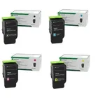 Lexmark 78C20 4 Colour Return Program Toner Cartridge Multipack