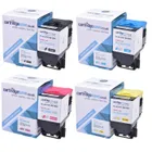 Compatible Lexmark 802 4 Colour Toner Cartridge Multipack