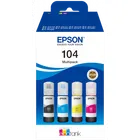 Epson 104 4 Colour Ink Bottle Multipack