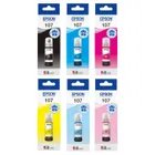 Epson 107 6 Colour Ecotank Ink Bottle Multipack - (C13T09B)