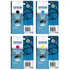 Epson DURABrite Ultra 408L 4 Colour High Capacity Ink Cartridge Multipack - (C13T09K)