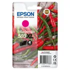 Epson 503XL High Capacity Magenta Ink Cartridge - (C13T09R34010 Chilli)