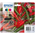 Epson 503XL High Capacity 4 Colour Ink Cartridge Multipack - (C13T09R64010 Chilli)