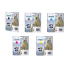Epson C13T26 5 Colour High Capacity Ink Cartridge Multipack