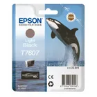 Epson T7607 Light Black Ink Cartridge - (C13T760740 Killer Whale)