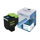 Compatible Lexmark C242XC0 Extra High Capacity Cyan Toner Cartridge