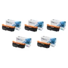 Compatible HP 504A 5 Colour Toner Cartridge Multipack