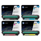 HP 504A 4 Colour Toner Cartridge Multipack