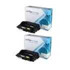Compatible HP 55X High Capacity Black Toner Cartridge Twin Pack (CE255XD)