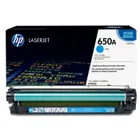 HP 650A Cyan Toner Cartridge - (CE271A)