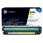 HP 650A Yellow Toner Cartridge - (CE272A)