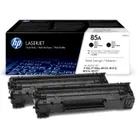 HP 85A Black Toner Cartridge Twin Pack (CE285AD)