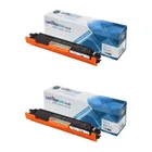 Compatible HP 126A Black Toner Cartridge Twin Pack - (CE310AD)