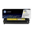 HP 128A Yellow Toner Cartridge - (CE322A)