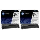 HP 05X High Capacity Black Toner Cartridge Twin Pack (CE505XD)