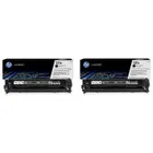 HP 131X High Capacity Black Toner Cartridge Twin Pack - (CF210XD)