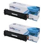 Compatible HP 131X High Capacity Black Toner Cartridge Twin Pack - (CF210XD)