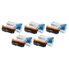 Compatible HP 5 Colour 652A / 654A Toner Cartridge Multipack
