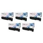 Compatible HP 201A 5 Colour Toner Cartridge Multipack