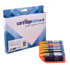 Compatible Canon CLI-581XXL Extra High Capacity 6 Colour Ink Cartridge Multipack