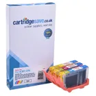 Compatible Canon CLI-8CMY 3 Colour Ink Cartridge Multipack - (0621B026)