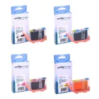 Compatible Canon CLI-8 4 Colour Ink Cartridge Multipack