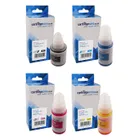 Compatible Canon GI-490 4 Colour Ink Bottle Multipack