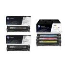 HP 312A / HP 312X 5 Colour Toner Cartridge Multipack - (CF380XD & CF440AM)