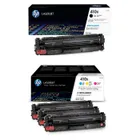 HP 410X 4 Colour High Capacity Toner Cartridge Multipack (CF410X & CF252XM)