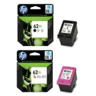 HP 62XL High Capacity Black & Tri-Colour Ink Cartridge Multipack