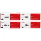 Canon 046H High Capacity 4 Colour Toner Cartridge Multipack
