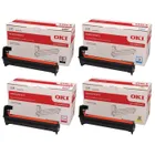 Oki 448444 4 Colour Image Drum Multipack (44844469/70/71/72)