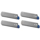 Oki 4586281 4 Colour High Capacity Toner Cartridge Multipack