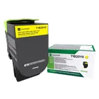 Lexmark 71B20Y0 Yellow Return Program Toner Cartridge