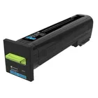 Lexmark 72K20C0 Cyan Return Programme Toner Cartridge